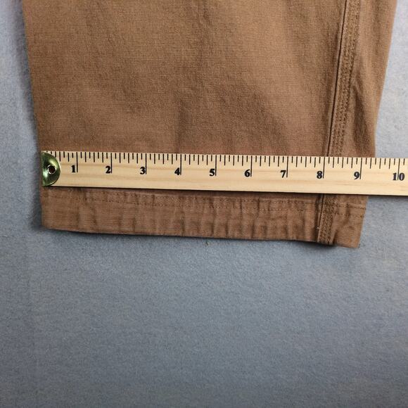 Duluth Trading Flex Fire Hose Cargo Work Pants Men's 44x28 Relaxed Fit 45507 Tan - Picture 10 of 10